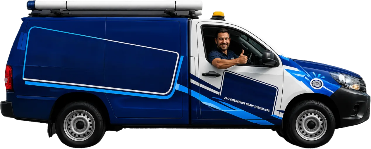 Service van parked on a Lilyfield street