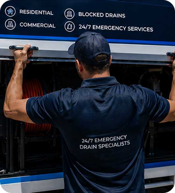 Licensed blocked drain plumber servicing a Lilyfield home